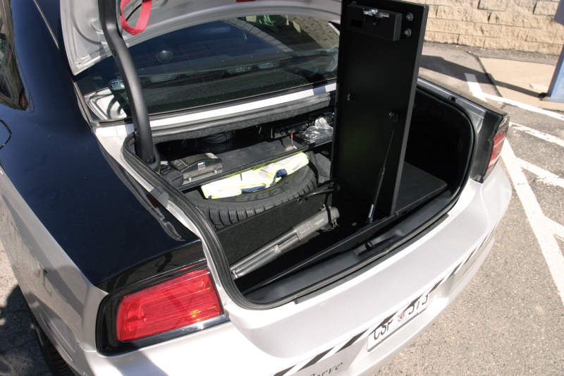 Dodge Charger Security Lockbox - Tuffy Products - Tactical, Combo Lock - Black - `12-`27
